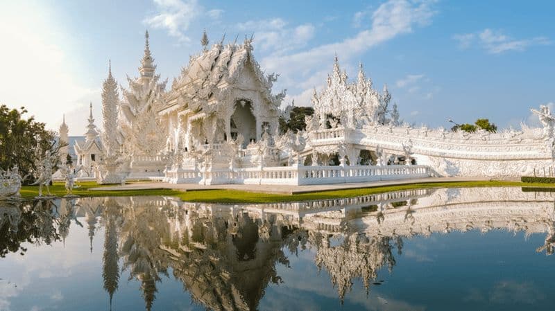 Billet Depuis Chiang Mai : Temple blanc, temple bleu et maison noire