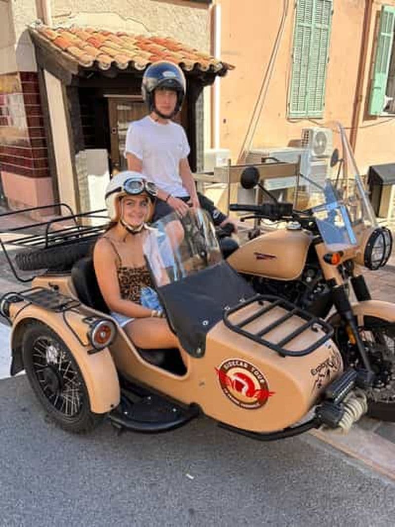 Billet Cannes: City Tour by Sidecar