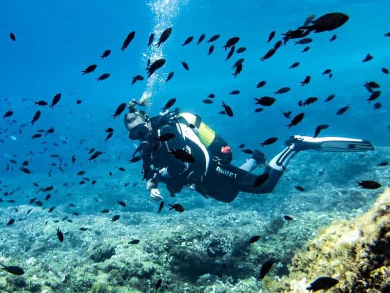 Billet Majorque : plongée sans licence avec un instructeur depuis un bateau - Cap de Formentor