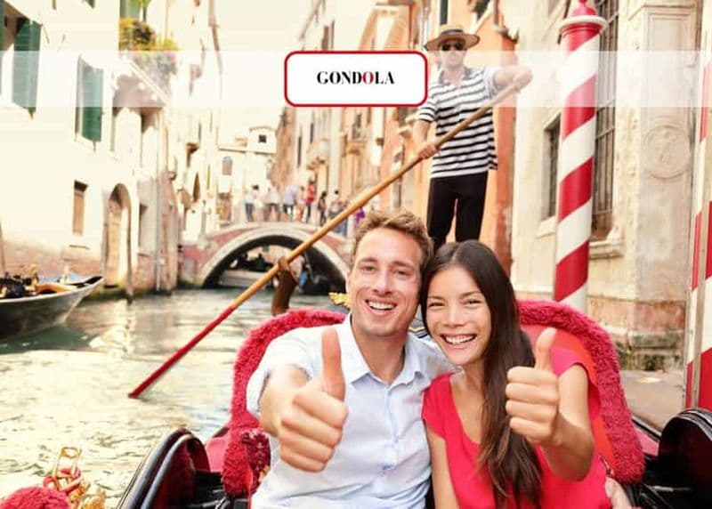 Billet Venise : Grand Canal en gondole artisanale avec commentaire en direct™