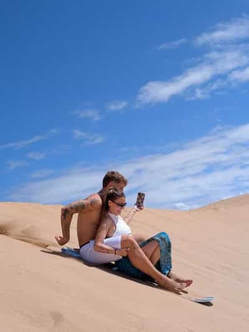 Billet Agadir/Taghazout : Excursion en quad sur la plage et planche à sable dans le désert