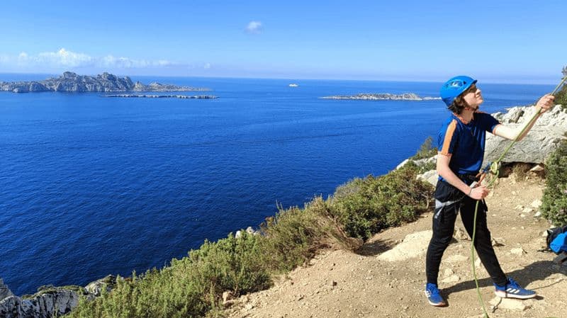 Billet Marseille : Cours d'escalade dans le parc national des Calanques