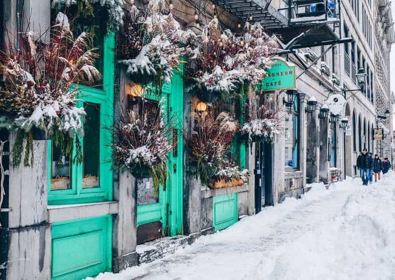 Billet Montréal : Visite à pied du Vieux-Montréal en hiver