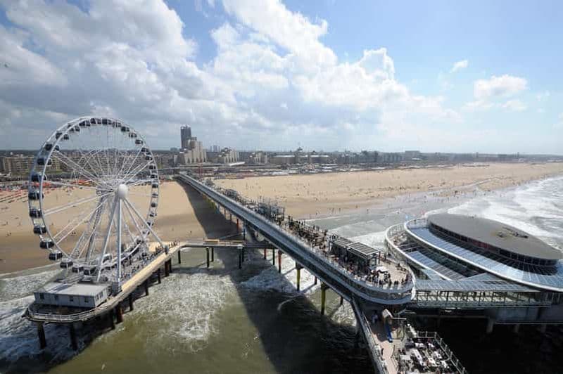 Billet La Haye : billet pour The Pier SkyView avec boisson et en-cas
