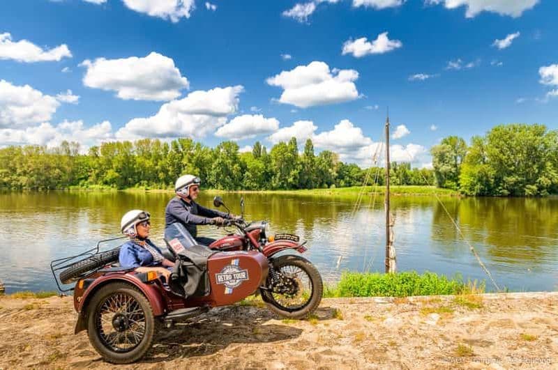 Billet Amboise : Tour en side-car avec dégustation de vins