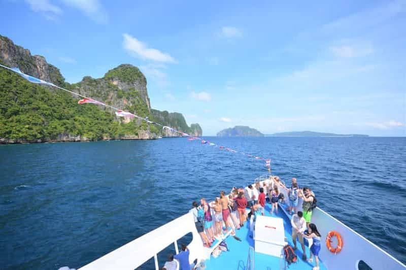 Billet De Phuket: croisière en ferry avec tuba vers les îles Phi Phi