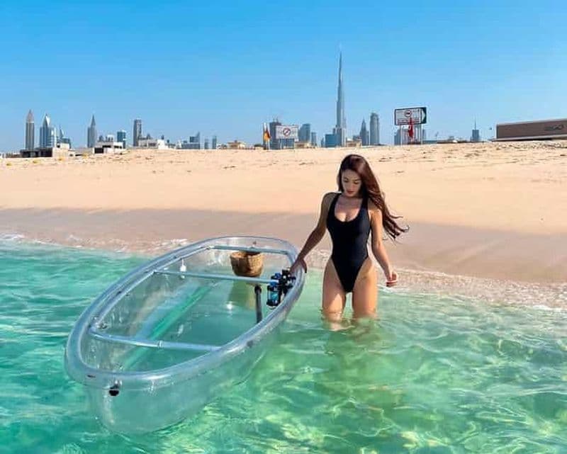 Billet Dubaï : Expérience de kayak en eaux claires avec vue sur Burj Khalifa