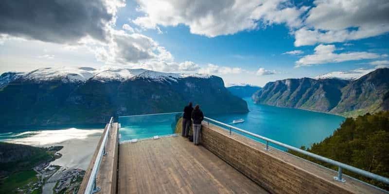 Billet Bergen : visite guidée en bus du Nærøyfjorden, de Flåm et de Stegastein