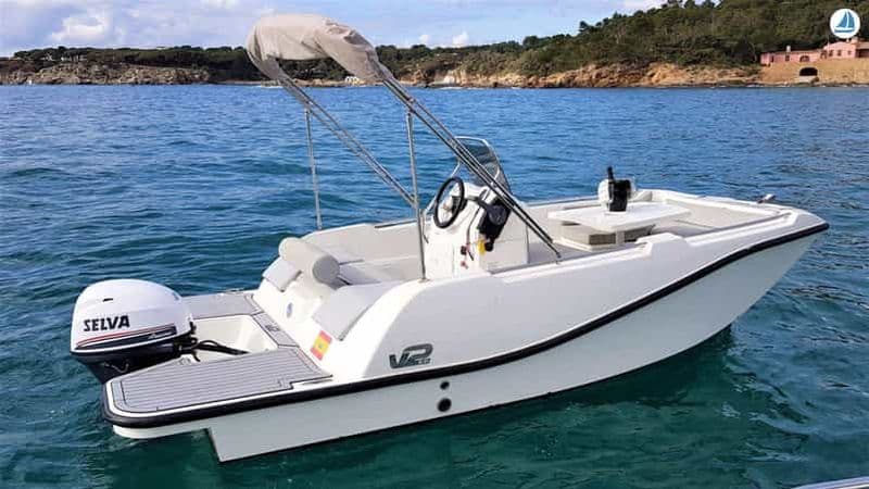 Billet Location de bateau sans permis à Cabo Roig