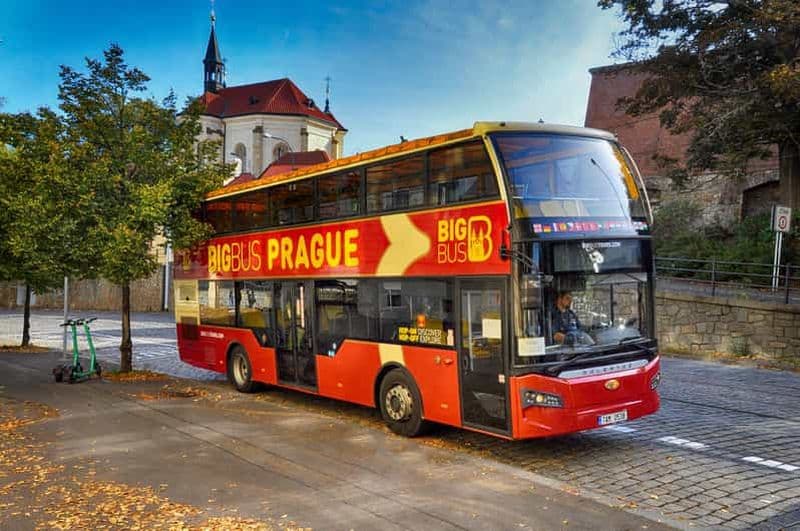 Billet Prague : visite en Big Bus à arrêts multiples et croisière sur la Vltava