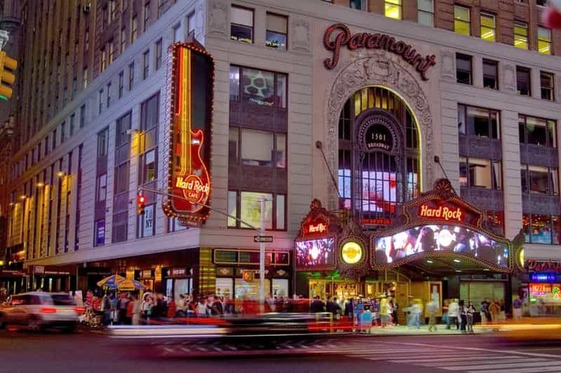 Billet Repas au Hard Rock Cafe New York Times Square