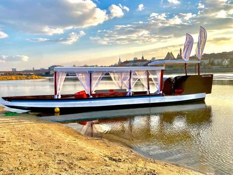 Billet Varsovie : croisière panoramique en gondole sur la Vistule