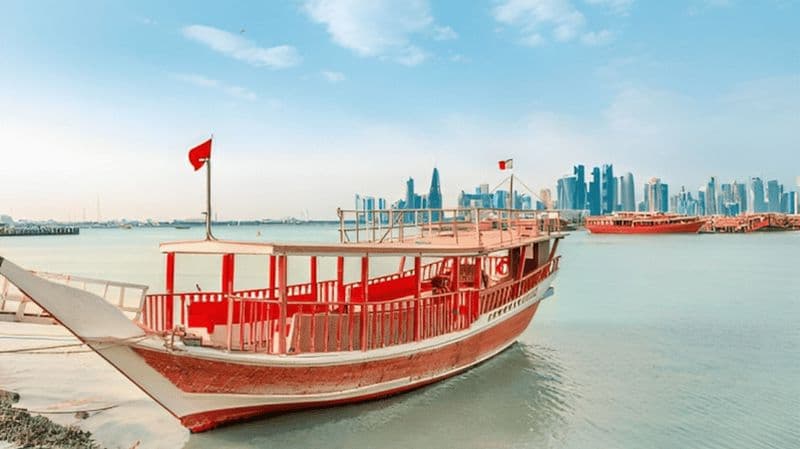 Billet Doha : Visite guidée de la ville et croisière en bateau traditionnel Dhow
