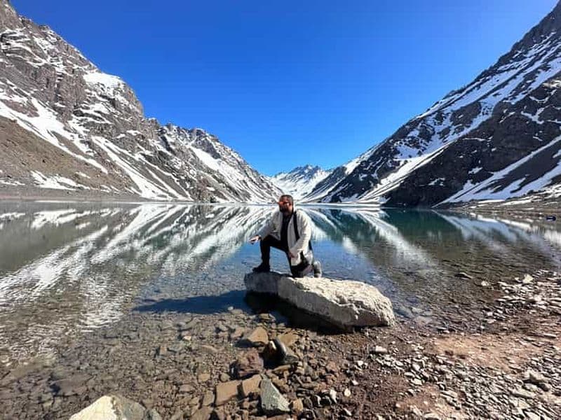Billet Santiago : Excursion d'une journée à Portillo et Laguna del Inca avec pique-nique