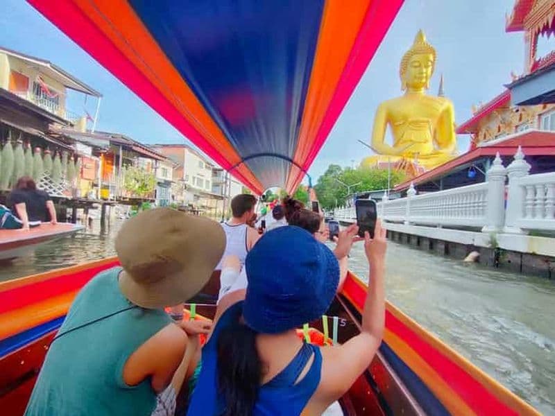 Billet Bangkok : Croisière sur le canal en bateau à longue queue