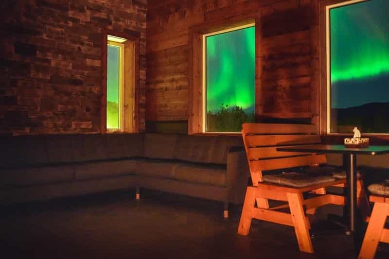 Billet Aurora Lounge : Cabine d'observation des aurores boréales entièrement agréée