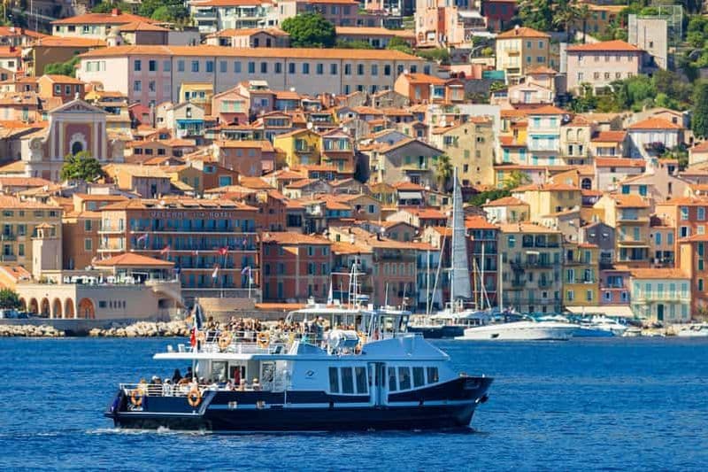 Billet Nice : croisière de 1 h vers la baie de Villefranche