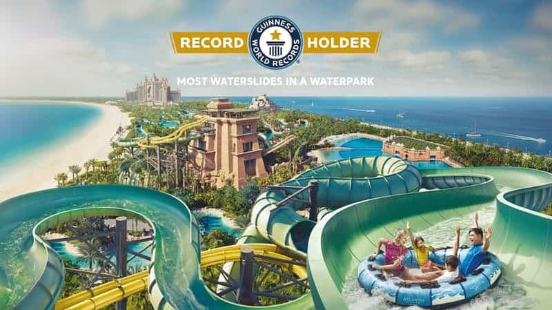 Billet Dubaï : Aquaventure World - Forfait parc aquatique et aquarium
