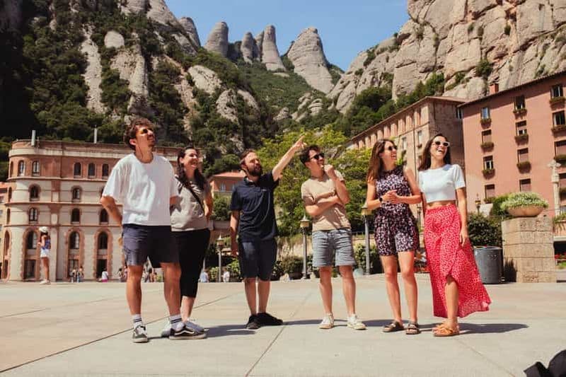 Billet Barcelone : Montserrat avec vignobles, déjeuner et train