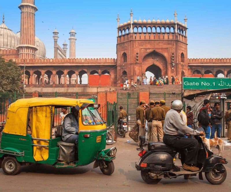 Billet Old Delhi : Visite guidée de 3 heures de Chandni Chowk et Tuk Tuk