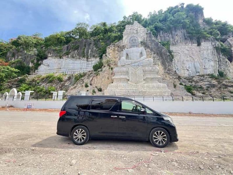 Billet Taxi de Siem Reap à Battambang, visite touristique, retour, excursion