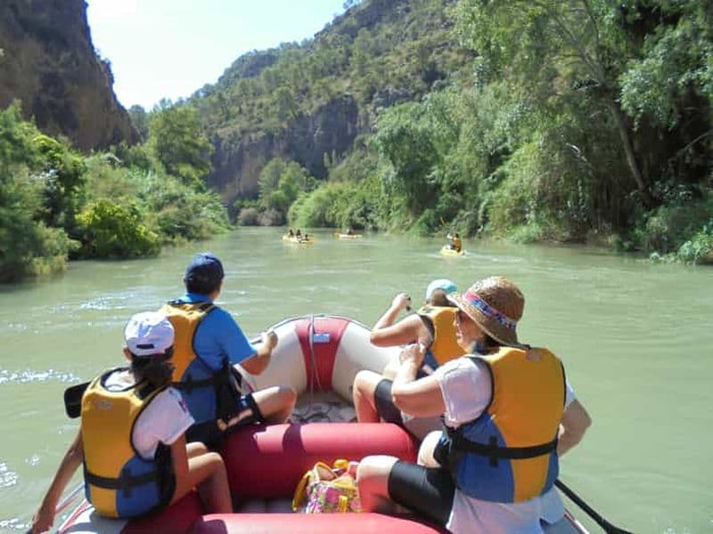 Billet Rafting dans le canyon d'Almadenes et grotte Abrigos Rupestres