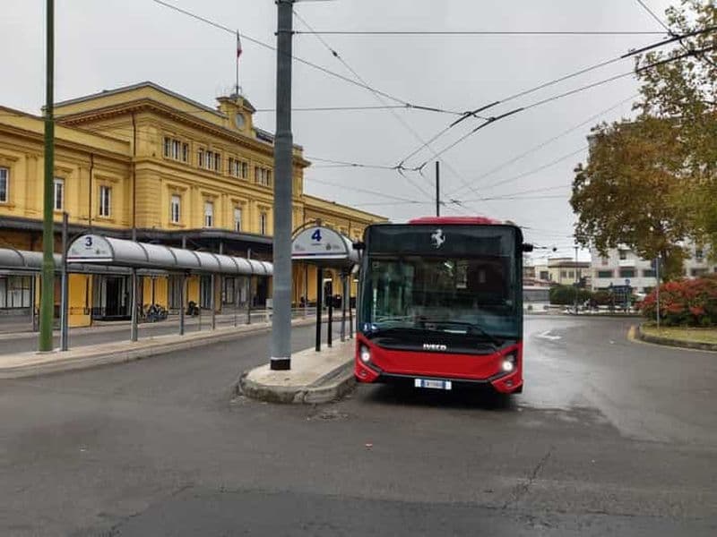 Billet Modène et Maranello : Combo musées Ferrari et transfert en bus