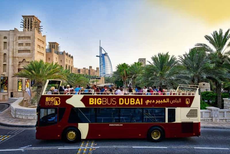 Billet Dubaï : pass de 5 jours avec bus à arrêts multiples et visite du désert