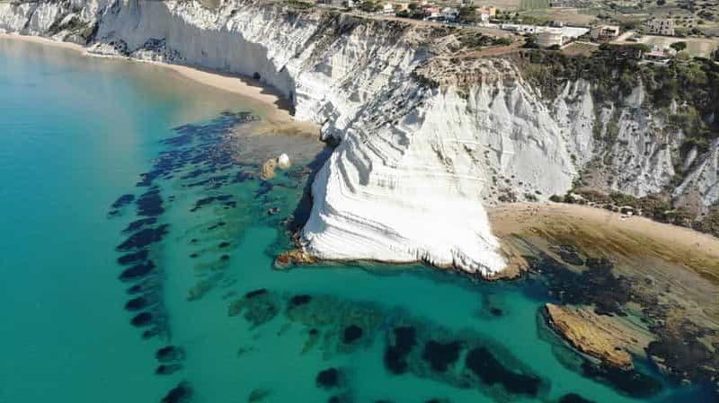 Billet San Leone, Scala dei turchi : apéritif privé lors du tour en bateau