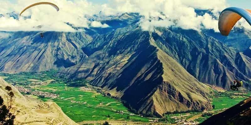 Billet Parapente au-dessus de la Vallée sacrée des Incas