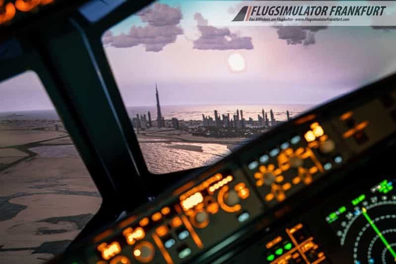 Billet Airbus A320 AND Motion 4D Flight Simulator Aéroport de Francfort