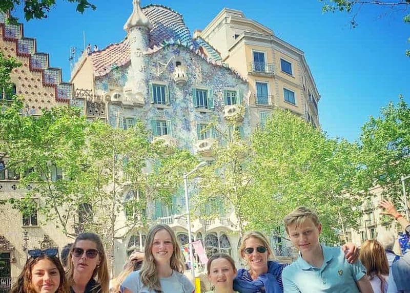 Billet Barcelone : visite à pied des Ramblas, de la vieille ville et des maisons de Gaudí