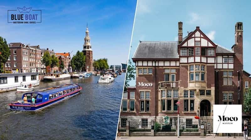 Billet Amsterdam : Billet combiné pour la croisière sur les canaux et le musée Moco