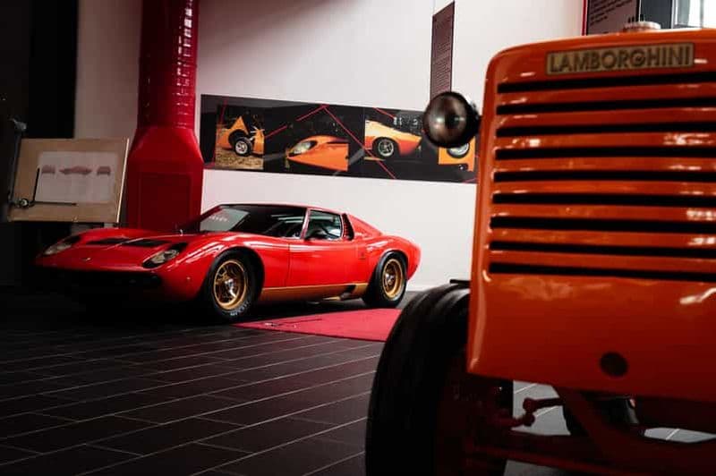 Billet Bologne : billet d'entrée au musée Ferruccio Lamborghini