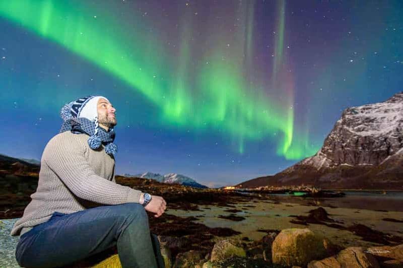 Billet Tromsø : safari des aurores boréales avec des guides spécialistes et des photos