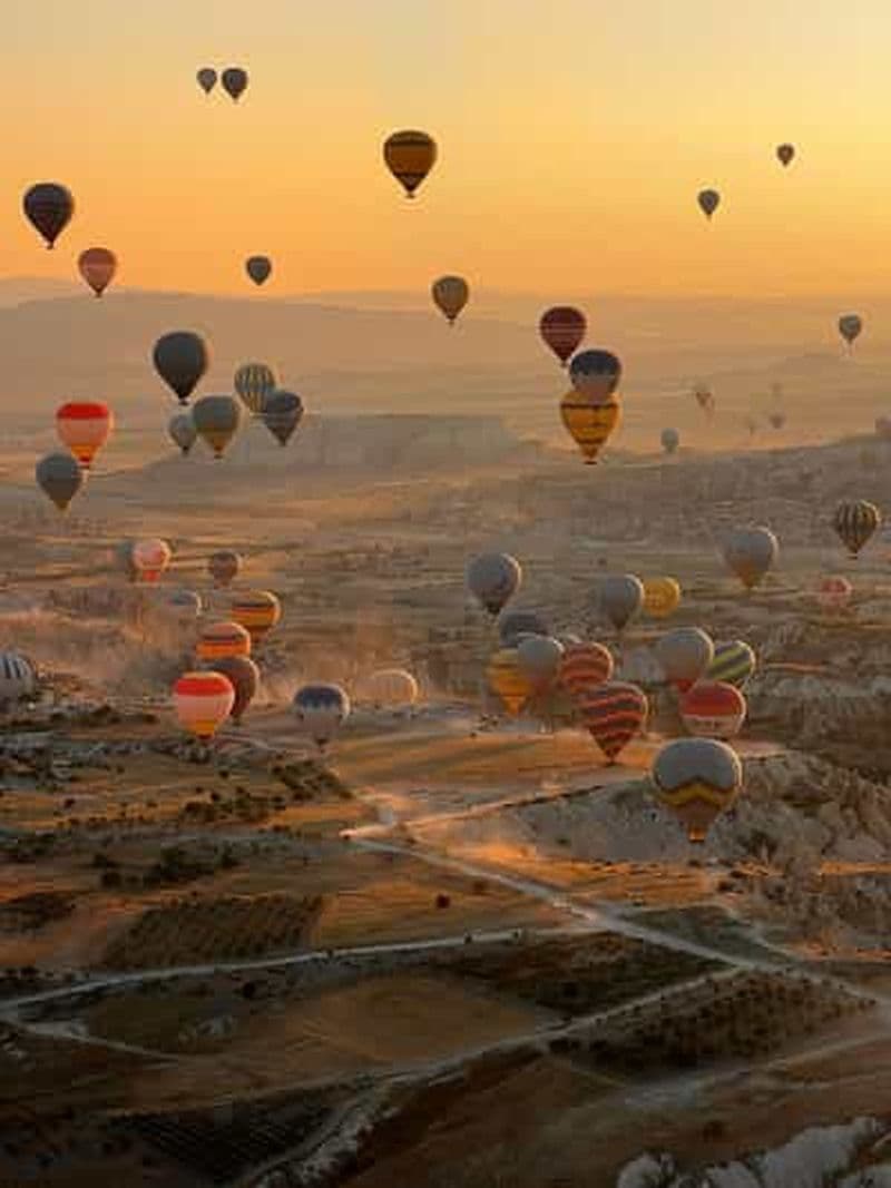 Billet Cappadoce : Vol en montgolfière au lever du soleil à Göreme