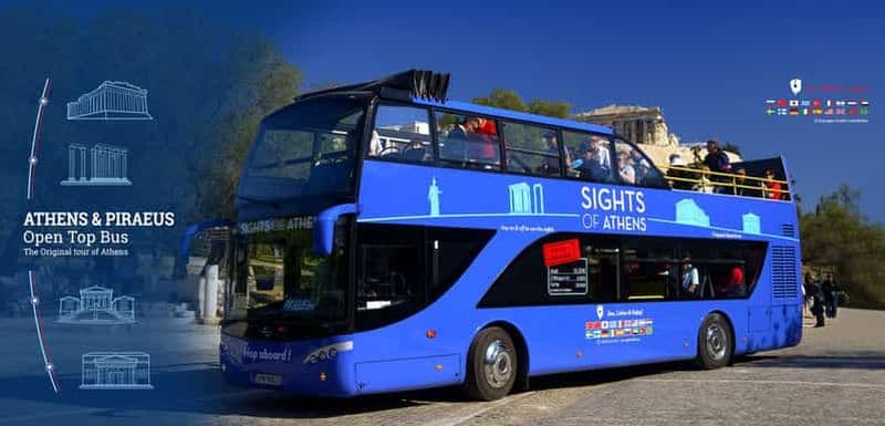 Billet Athènes : Bus à arrêts multiples et billet pour le musée de l'Acropole