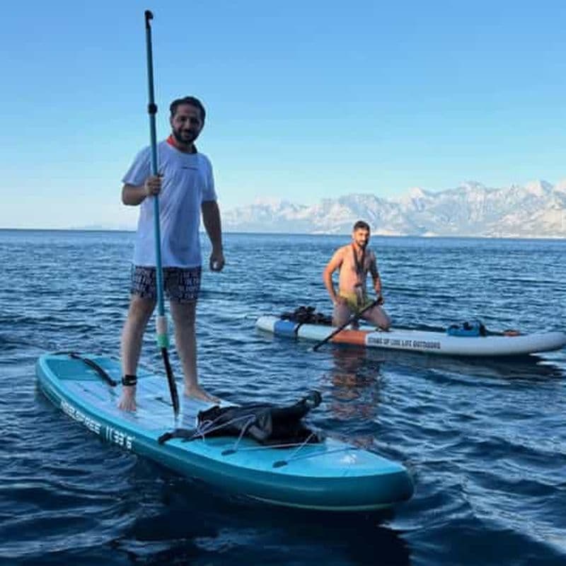 Billet Antalya : location de planches de stand up paddle en mer