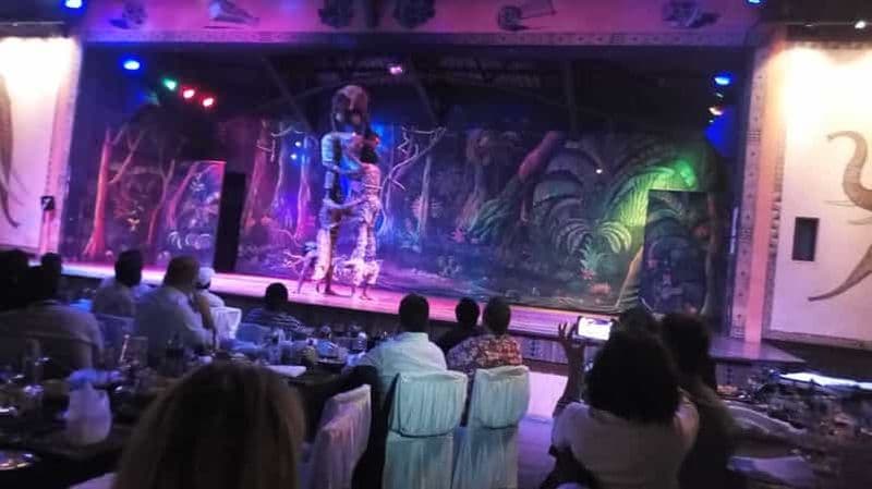 Billet Nairobi : Billets pour le spectacle des chats du safari et dîner-buffet