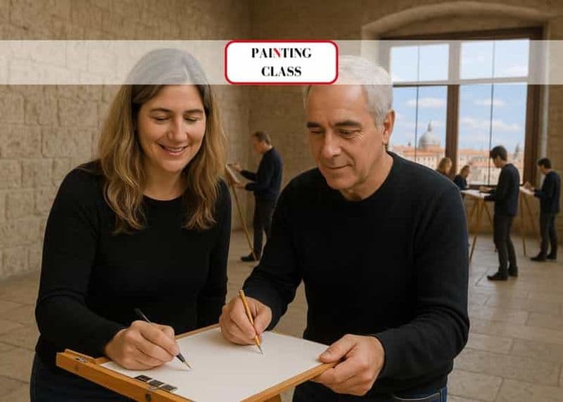 Billet Venise : atelier d'aquarelle avec les artistes du Cercle des Arts