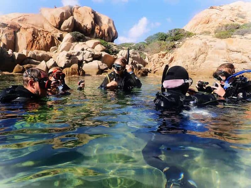 Billet Sardaigne, Archipel de la Maddalena : Première expérience de plongée