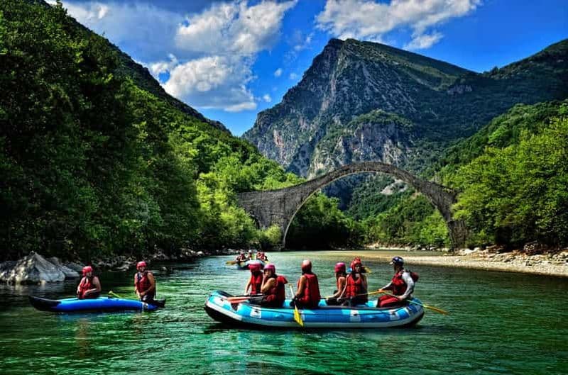 Billet Tzoumerka : Rafting Arachthos Trail : Pont de Plaka - Tzari