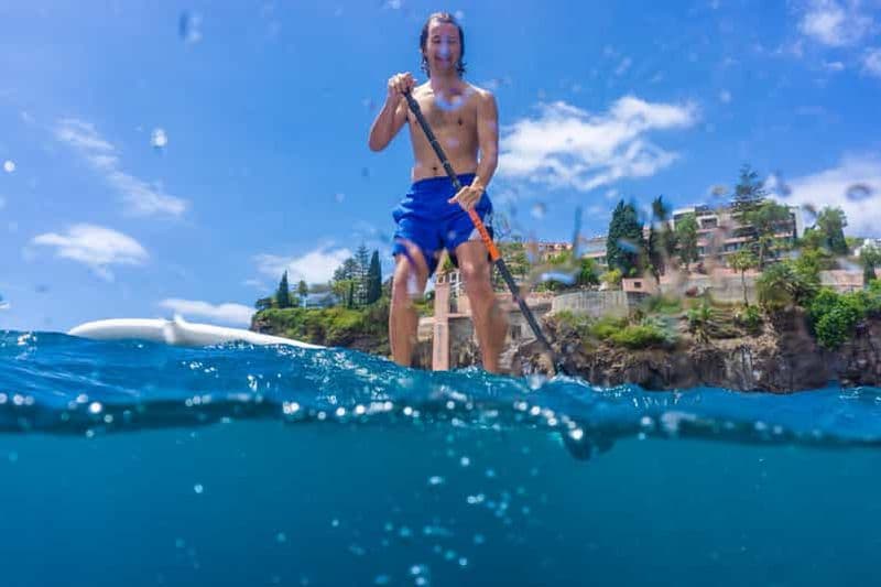 Billet Funchal : location de SUP ou visite guidée avec plongée en apnée