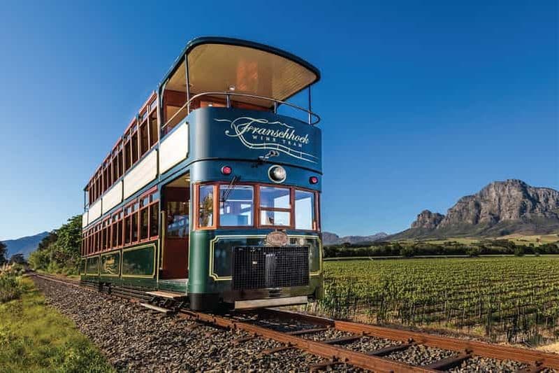 Billet Depuis le Cap : Le tramway du vin de Franschhoek (Hop-on Hop-off)