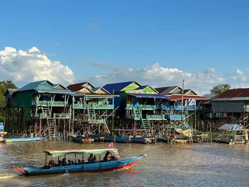 Billet Siem Reap : Visite d'une demi-journée du village flottant de Kompong Phluk