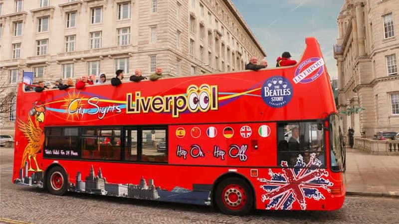 Billet Liverpool : bus en arrêts à bus à arrêts multiples