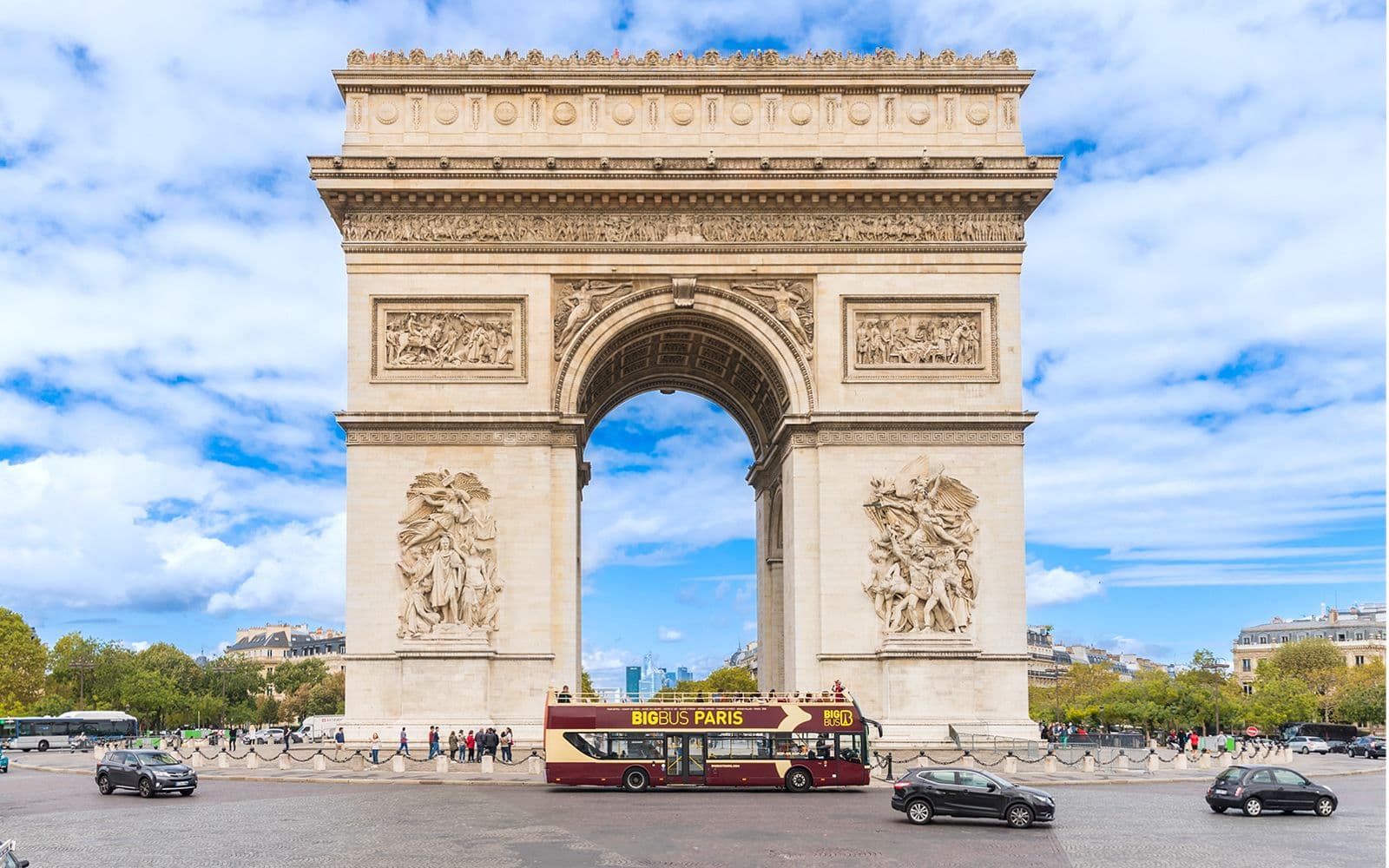 Billet Big Bus : Tour en bus Hop-On Hop-Off de Paris et billets pour le Panthéon