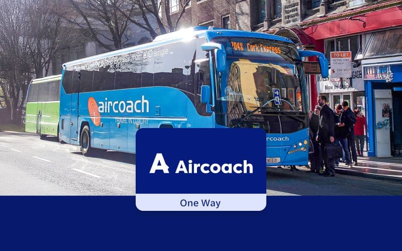Billet Billets aller simple Aircoach : aéroport de Dublin vers/depuis le centre ville