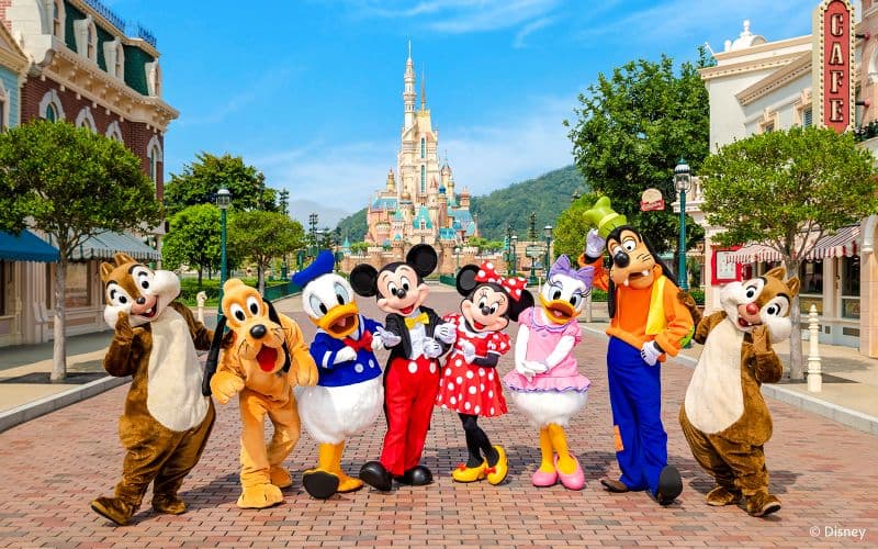 Billet Visite guidée en anglais de Hong Kong Disneyland (jusqu'à 6 participants)