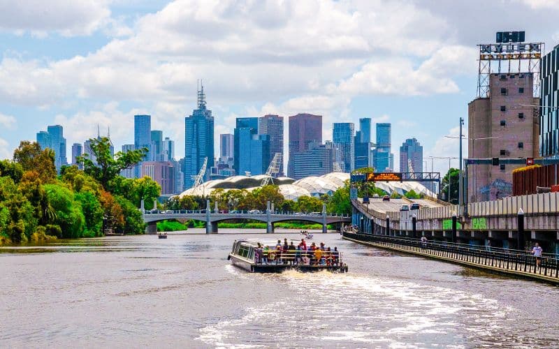 Billet Croisière touristique de 1 heures sur la rivière Yarra